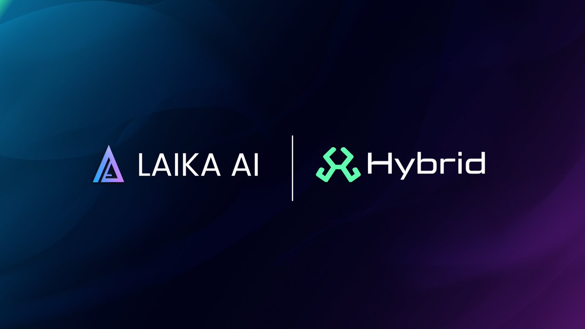 Laika AI is thrilled to expand its ecosystem to the @BuildOnHybrid Chain! Hybrid: An EVM-compatible Layer 1 blockchain, revolutionising AI integration with specialized data layers. Together, we're reshaping the world of analytics & AI. And now, the Hybrid community can…