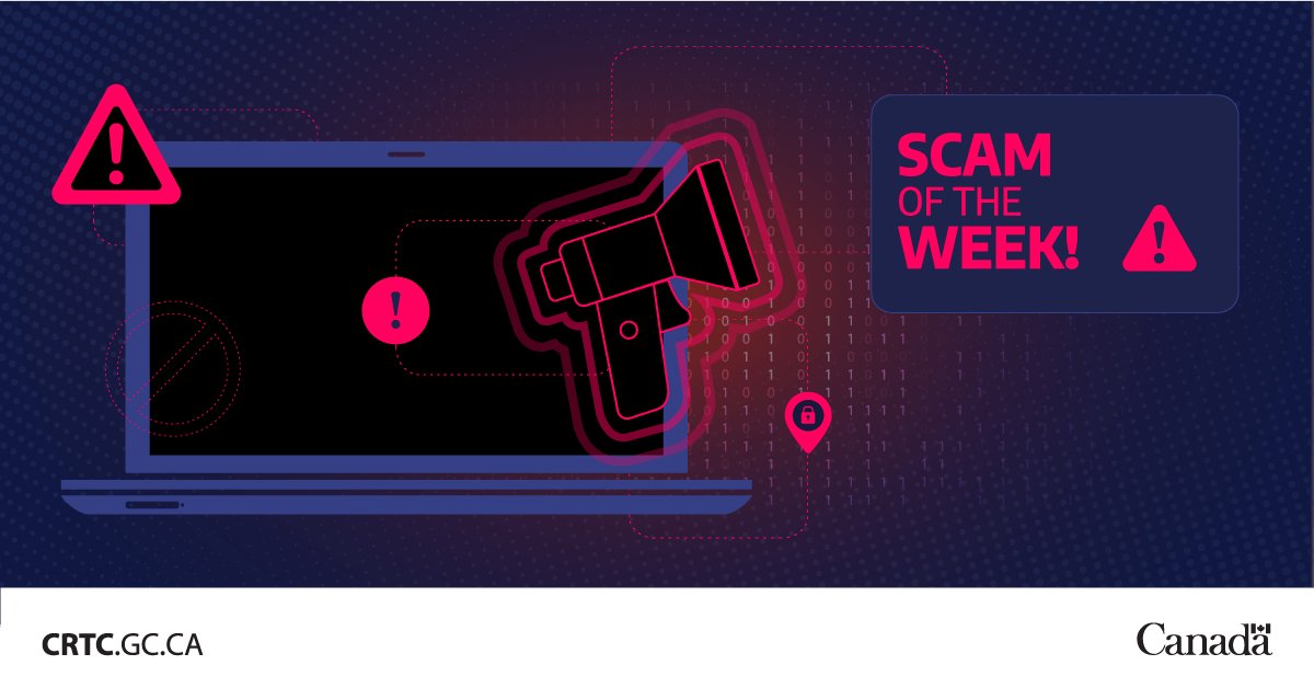 🚨 Scam of the Week Alert 🚨 Scammers are impersonating the CRTC. We encourage anyone who receives a suspicious phone call, to report it to the Report fraud and cybercrime antifraudcentre-centreantifraude.ca #FPM2024