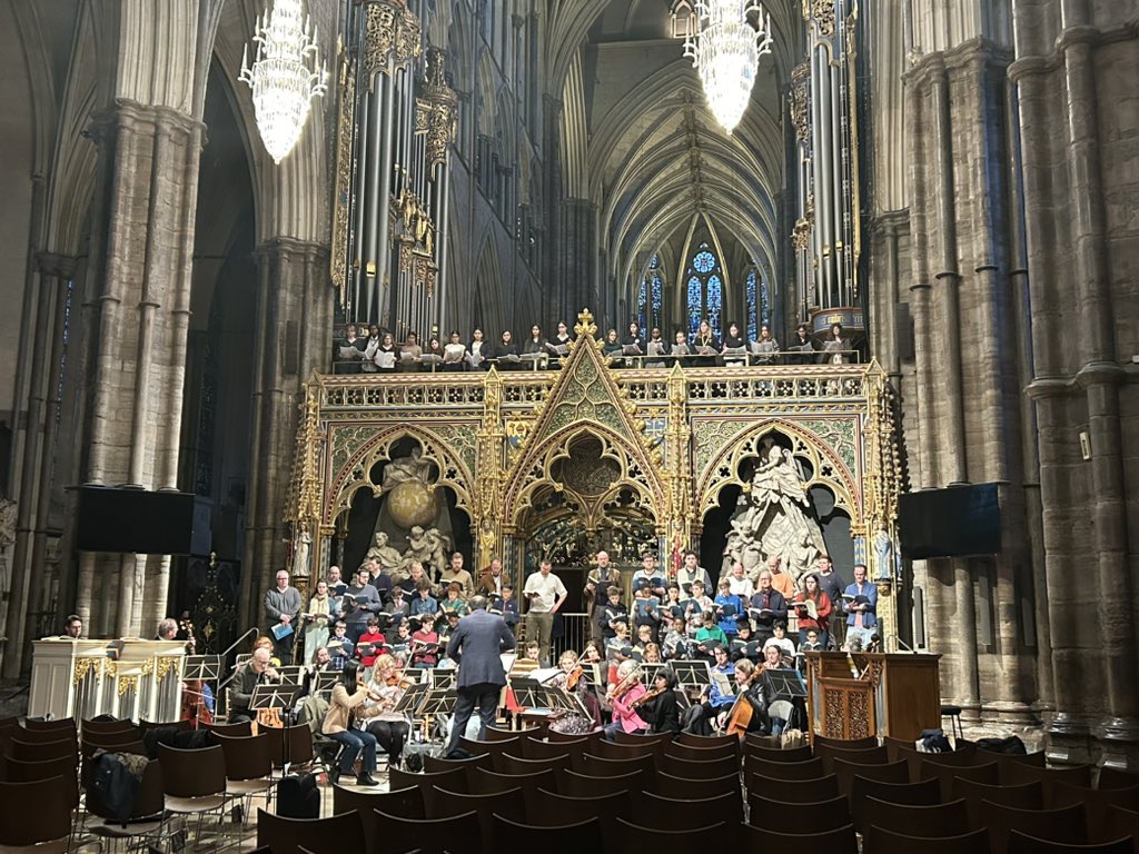 Choir of Westminster Abbey tweet media