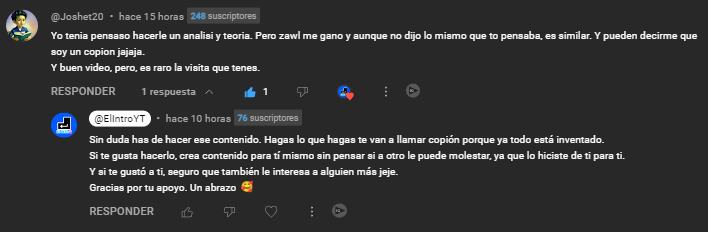 ElIntroYT's tweet photo. Estas cositas que cuanto antes te las digan, mejor vas a vivir como creador de contenido en youtube y fuera de éste. https://t.co/wyfB0DqEFI