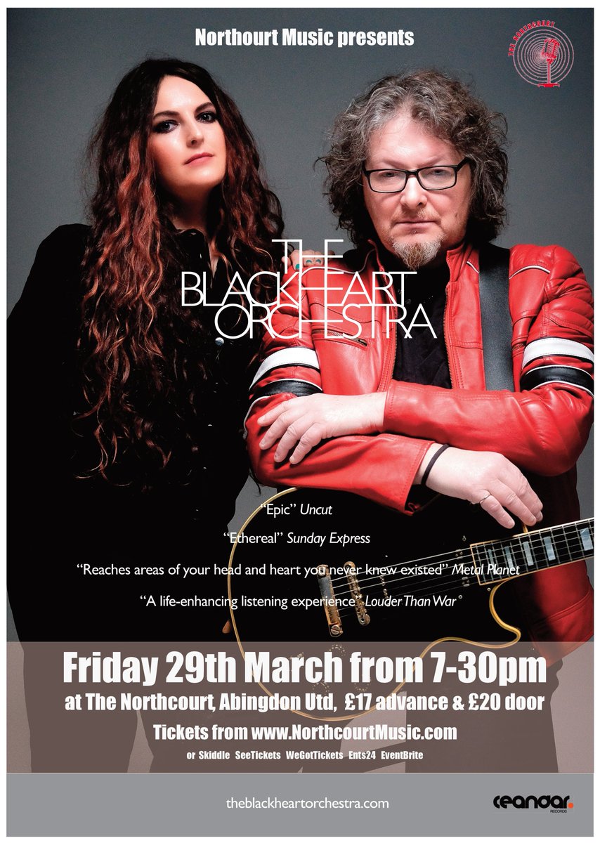 This Friday (Good Friday) 29th Mar The Blackheart Orchestra makes their first visit to The Northcourt. Having already performed at The Royal Albert Hall & London Palladium we're honoured to have them here