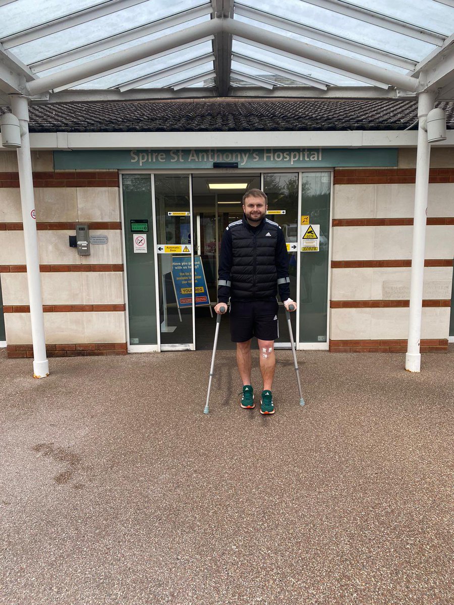 Josh_Fuller4's tweet photo. Two ACL reconstructions by the age of 27, officially feeling old. Now the hardwork starts with my rehab https://t.co/i52POlJbGX