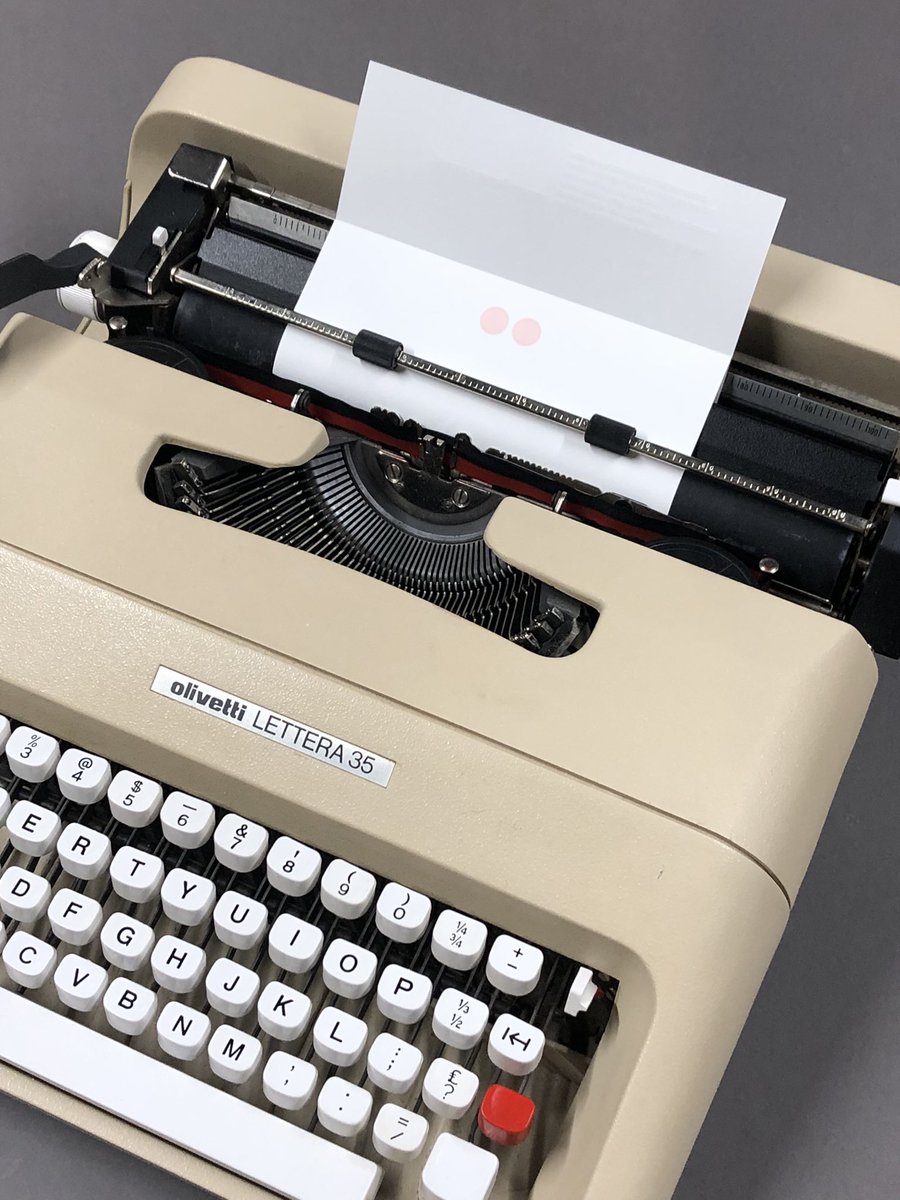 Although email is here to stay, we will still be writing and posting letters 
#typewriter #letterpress #stationery #writing #letters