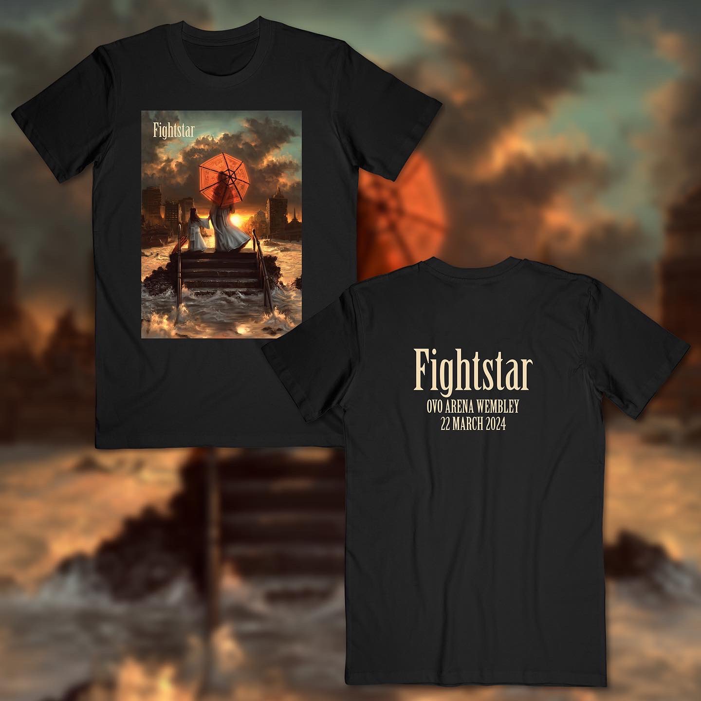 Fightstar on X DON T PANIC You guys sold Wembley Arena out of merch Insane. For anyone who couldn t get to the show or missed out on the day you can grab