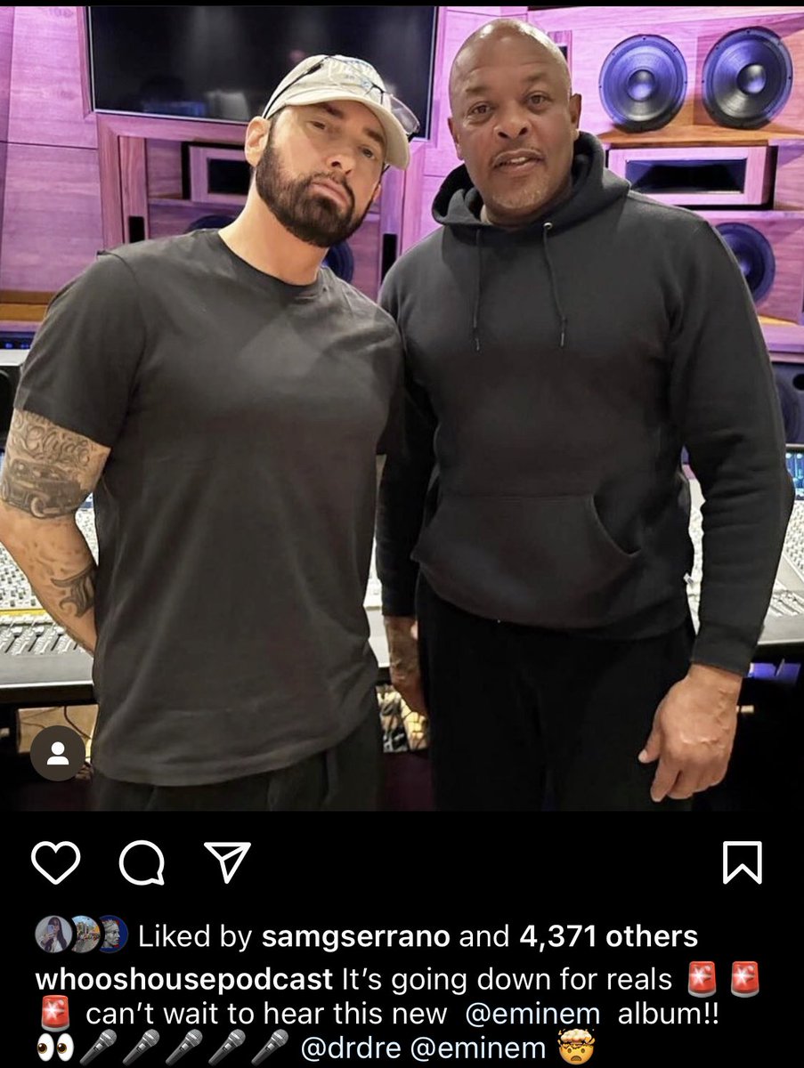 👀 It says, “It’s going down for reals”❗️ 
#Eminem2024 #NewEminemIsComing