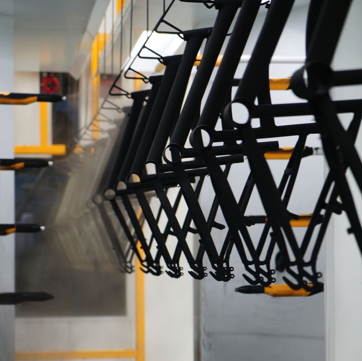 A special shoutout to our paint assembly line, which has the capability to paint over 3000 frames per day.