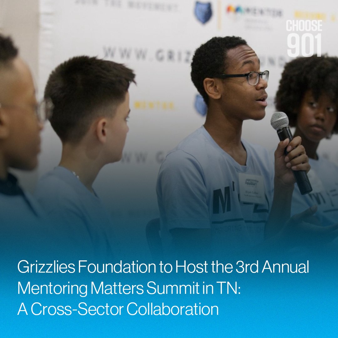 Get ready for a weekend dedicated to empowering mentors at Grizz Community’s 3rd Annual Mentoring Matters Summit—happening April 25th-27th! 🐻 Learn more + get tickets here ▶ bit.ly/3PDACjf #choose901