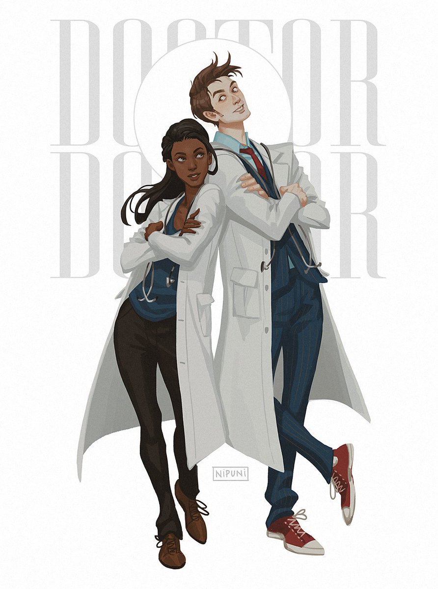 Doctor Doctor 🩺☺️ #doctorwho #tenthdoctor #marthajones #davidtennant