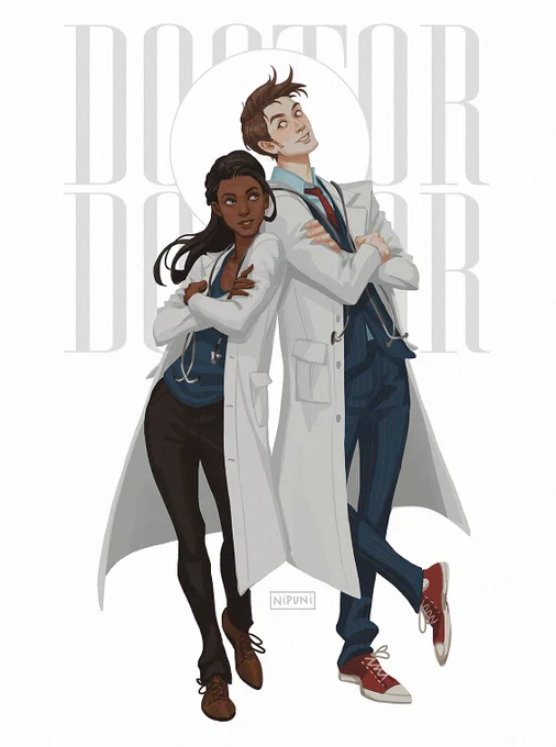 Doctor Doctor  #doctorwho #tenthdoctor #marthajones #davidtennant 