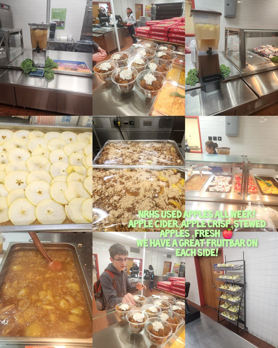 Big things were happening last week. Did you see the beautiful display of Apples from @NRWarriors EVERYDAY? Wow!!! Students are still talking about it. How about the Burger Day @HillpointHusky ? These teams are doing amazing things! #SPSCreatesAchievers