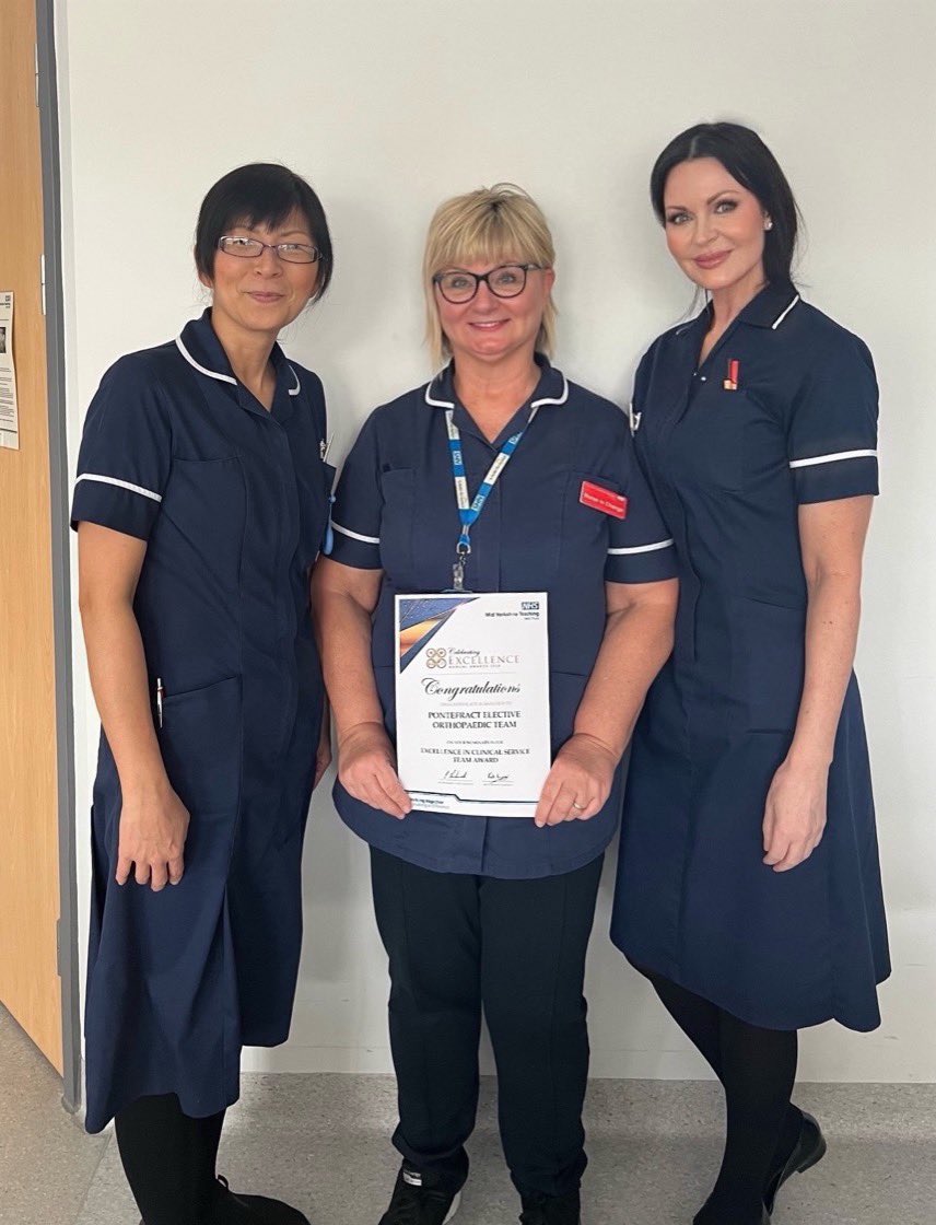 If my team had the ability to see themselves through my eyes they would see just how amazing they are. I am so proud of my team in helping us achieve our nomination for The Excellence in Clinical Service Award 💙 
@DosMyht <a href="/RebeccaSaville4/">Rebecca Saville 🌈</a>
