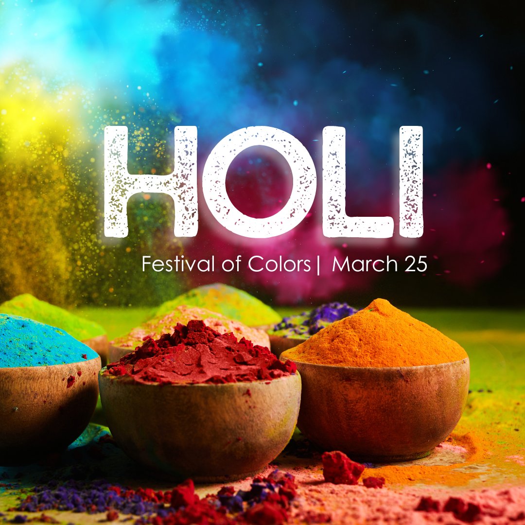 Happy Holi! The County of Orange wishes a day full of colors, excitement, wishes and love to all who celebrate. - #CountyofOrangeCA #Holi