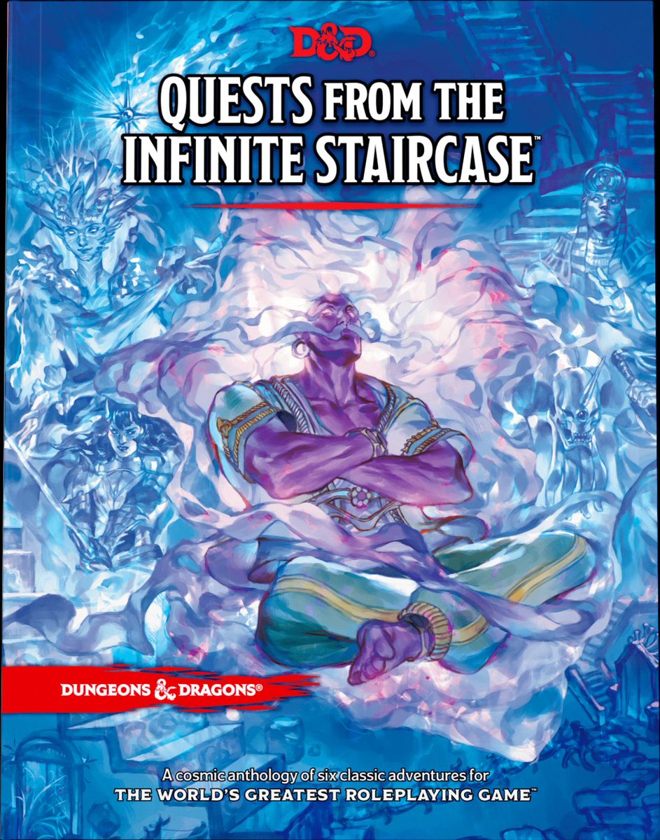 Beadle & Grimm's Premium Edition for Quests from the Infinite Staircase is coming! We'll have more details in April and pre-orders will open in May! #DnD