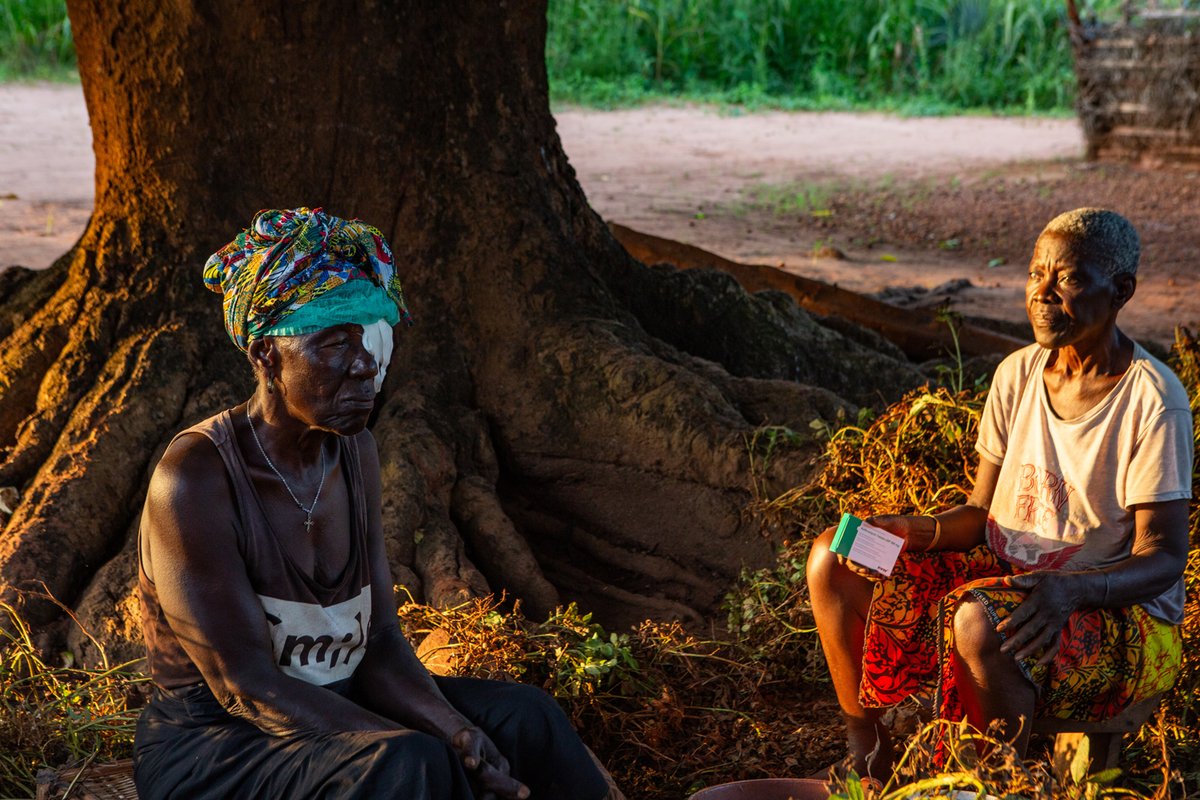 Imagine having an eye operation on your own front porch. Through Sightsavers' Accelerate project, which is backed by Virgin Unite, 72-year-old Nene received sight-saving surgery to treat trachoma virg.in/4arVHVJ @Sightsavers @TheAudaciousPrj