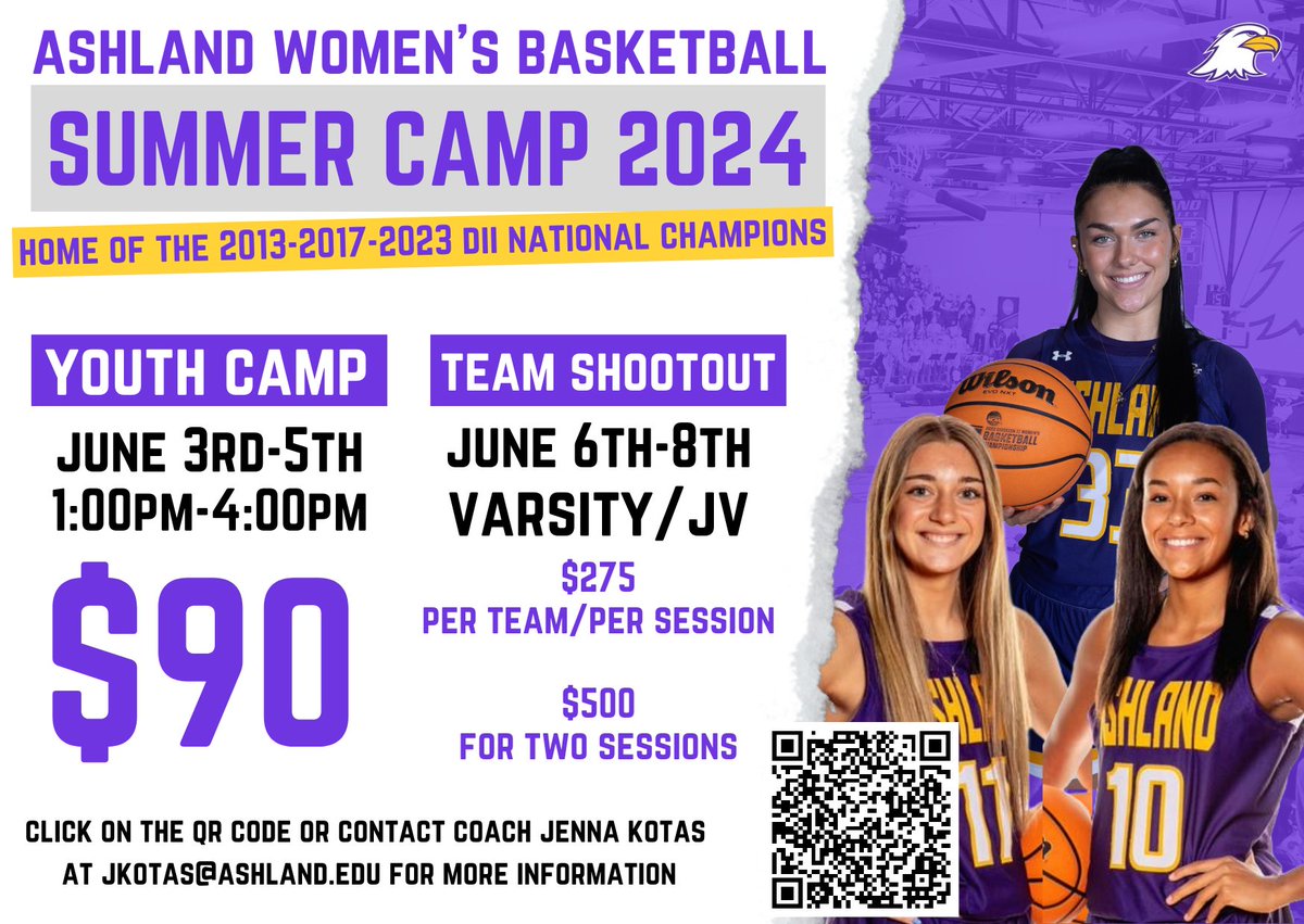 🚨𝐂𝐀𝐌𝐏 𝐒𝐄𝐀𝐒𝐎𝐍 𝐈𝐒 𝐍𝐎𝐖 𝐋𝐈𝐕𝐄!!🚨 Sign up today: bit.ly/AUWBBcamps2024