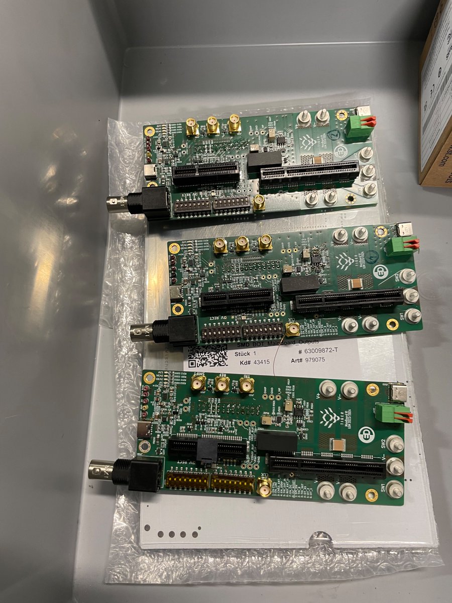 Good things come in threes <a href="/ElectronicsDrv/">E&D @ElectronicsAndDrives@mastodon.social</a>