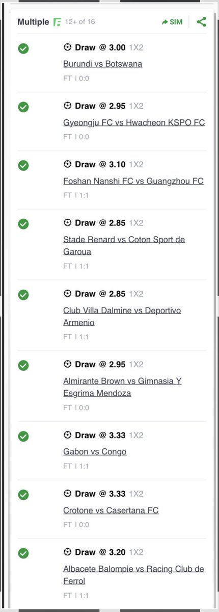officialmoore7's tweet image. 😳😳😳9 ✅✅✅✅✅✅✅✅✅ in  🥶🥶🥶🥶🥶. 9/16 BOOOOOOM 💥💥💥💥💥💥12 /16 is 2k ODDS . 4 games to go 🙏. So many millionaires in my dm already 🤝🤝🤝👊👊👊.