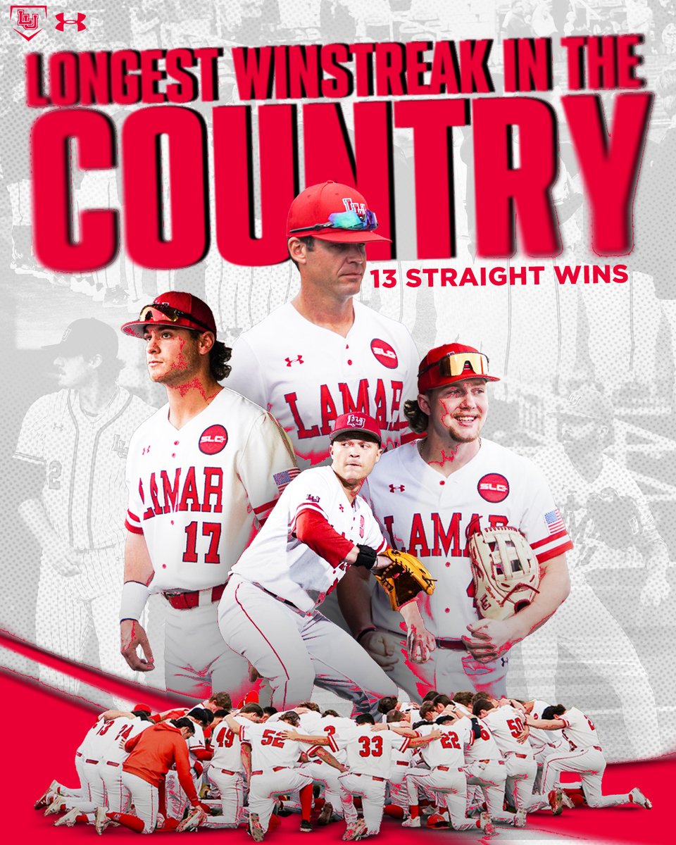 Lamar_Baseball's tweet image. Cardinal baseball is not messing around this season‼️🔥 #WeAreLU