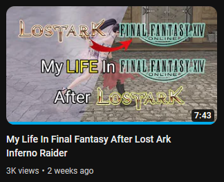 Fanazador's tweet photo. 3k 2k and 1k respectively!!!
Ayyyyyyy, reading the comment is the fun part, a lot of people sharing the same feeling about LA vs FF14. https://t.co/nkvsVMtVdZ