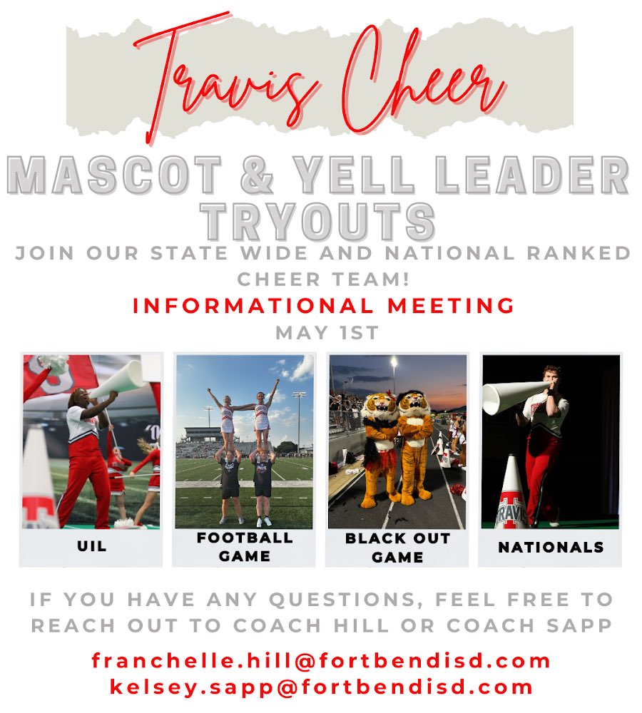 Are you a boy and interested in joining our competitive team? Are you interested in being Toa or Tia the tiger? Well there is an informational meeting coming up. Stay tuned for more details!