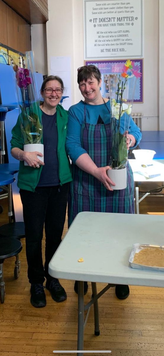 We presented Shona Rae, our Family Learning Team worker with a present and a big thank you for all the wonderful work she has done for our school community. We are really going to miss you @NAC_FLT. We also want to thank Jen for all of your support this session @PhunkyAyrshire