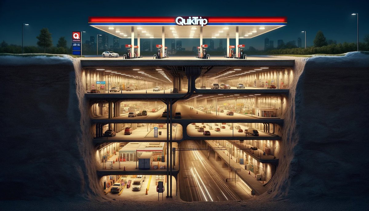 My uncle who only has Facebook sent me this and asked if QT has an underground bunker