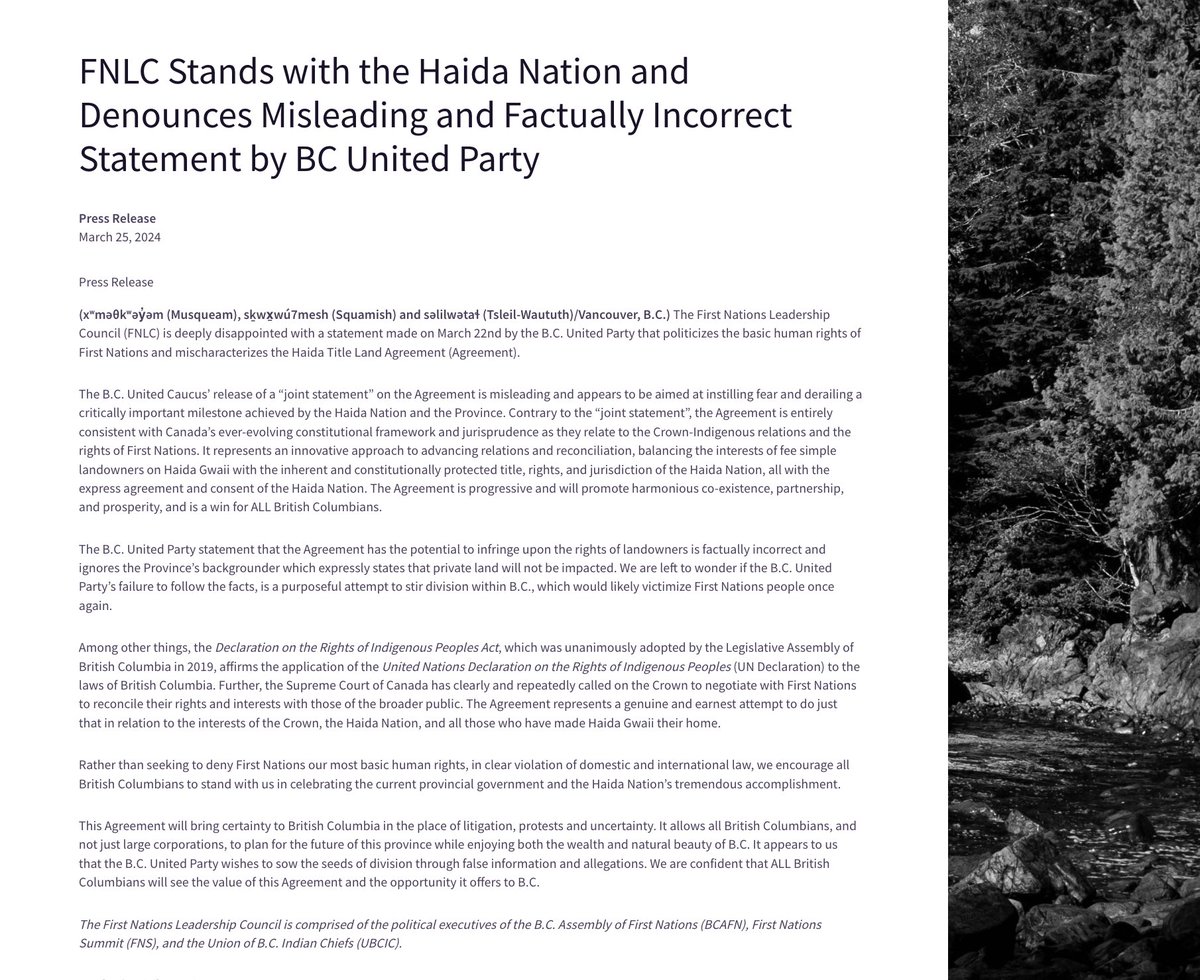 Read the FNLC press release on the BCAFN website here: bcafn.ca/news/fnlc-stan…