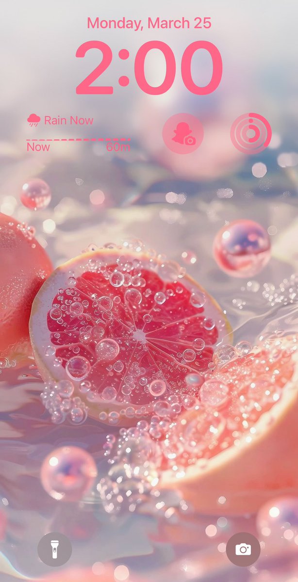 Am loving my new lock screen 🌸💕🫶🏻