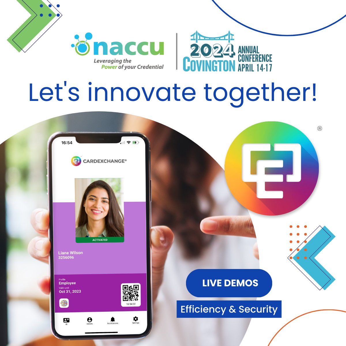 ✈️ Jetting off to #NACCU2024? Make a landing at Booth #232 for a journey through CardExchange® Cloud Suite. Takeoff to innovation starts April 14-17! 🚀 #JourneyToInnovation #TechTakeoff