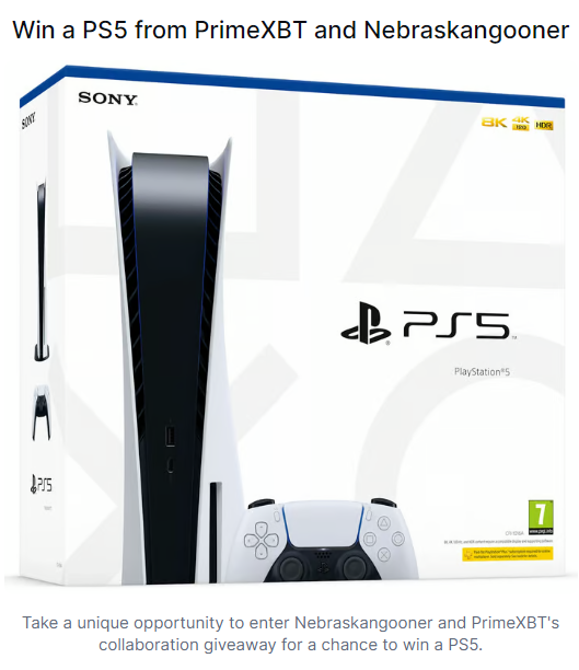 Nebraskangooner's tweet image. 🚨  Playstation 5 giveaway! 🚨

@PrimeXBT and I collabed to give you a a chance to win a Playstation 5!

Retweet this tweet and click the link below to enter 👇
gleam.io/fONeC/nebraska…