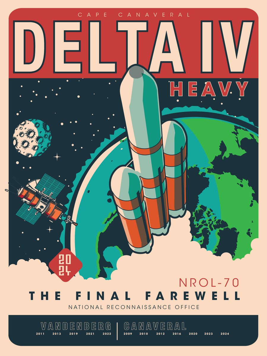 NRO_gov's tweet photo. Coming soon: “NROL-70: The Final Farewell." Help us celebrate the final installment in our tribute trilogy to the @ulalaunch #DeltaIVHeavy! Find it on a livestream near you on March 28. 🎬

Don’t worry we’ll bring the popcorn…and tissues. 

Download here: https://t.co/5AnVI1e8Xo https://t.co/xOooTsV6IS