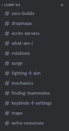 I made a Discord server full of the best resources for GIRLS who are looking to get more into comp, whether that be girl tourneys or actual comp

Reply for an invite ❤️