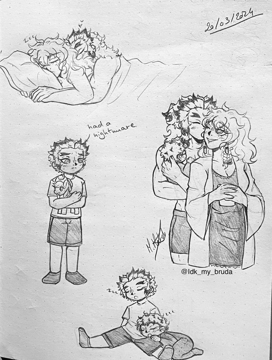 I forgot to post this 😔 (Yes, Takehiko’s fav pony is AppleJack.)