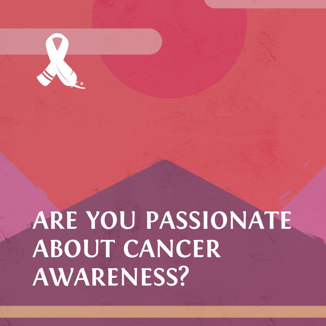 Join us as a Campaign Advocate and help make a difference! Whether you’re an Indigenous cancer survivor, caregiver, or supporter, your voice matters in our fight against cancer. Together, let’s spread awareness, support, and hope. Apply at forms.office.com/r/nbzfXdYvuC