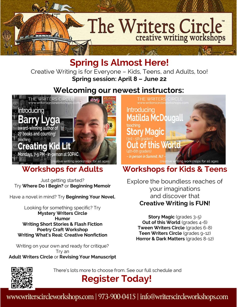 Our Spring Session is only two weeks away! Register soon to save your spot! writerscircleworkshops.com #writingcommunity #writerslife #writersofinstagram #amwriting #amediting #writingclasses #writingworkshops #novelwriting #poetscommunity #poetrywriting #shortstorywriting