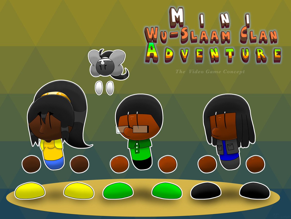 KhalifAllah7's tweet image. Mini WSC Adventure #digitalart #videogamedesign #WuSlaamClan