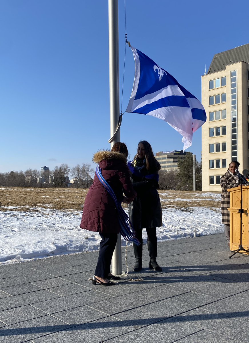 Ce lundi, la francophonie albertaine était conviée à une célébration du Mois de la francophonie albertaine réalisée par le gouvernement de l’Alberta à la place Violet King Henry à Edmonton. #frab #frcan #MoisFrab #RVFranco @tanya_fir