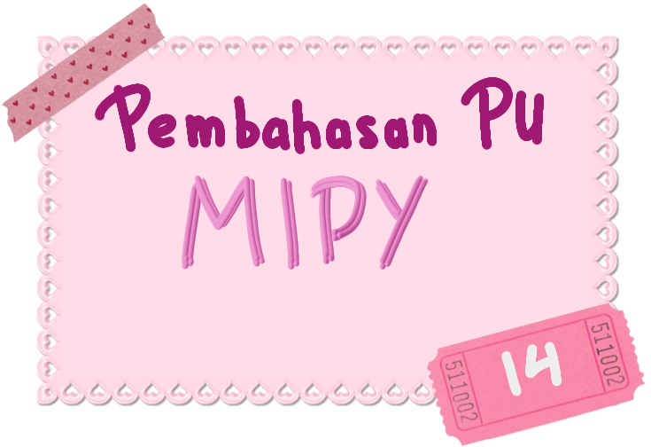 ambisinsyaallah's tweet image. Pembahasan PU MIPY 14

*khusus yang hitungan
*pembahasan video hanya sesuai req