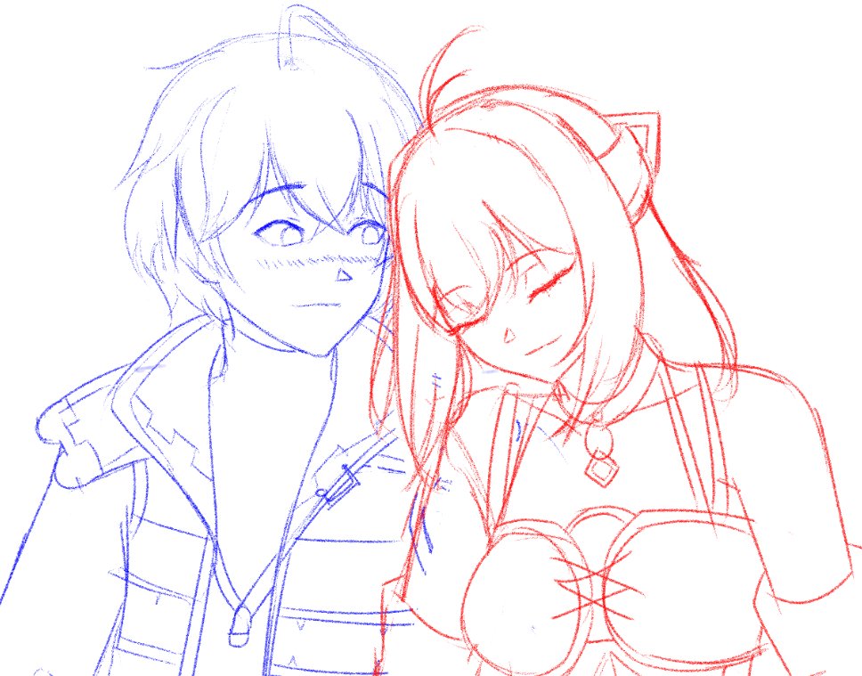 Look who has joined her (I will never finish this one so take the WIPs)
