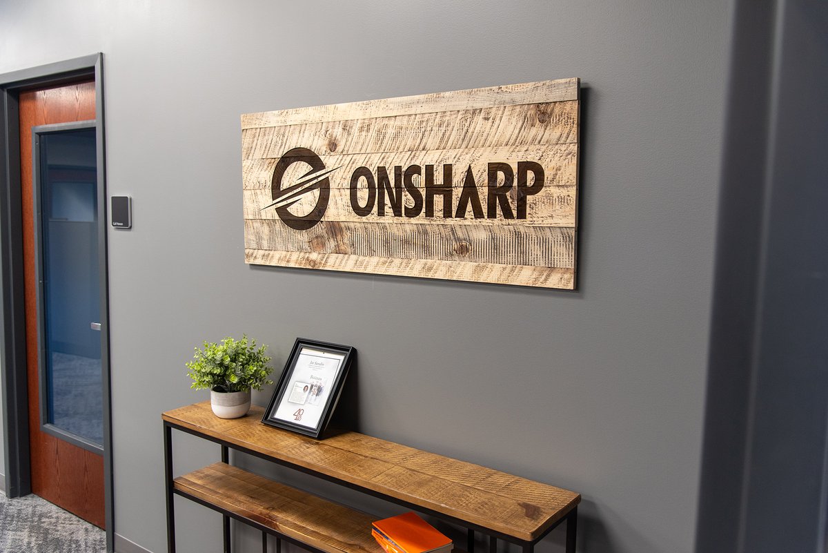 Thanks to Office Sign Company for helping us with the final touches in our new studio and dev area!