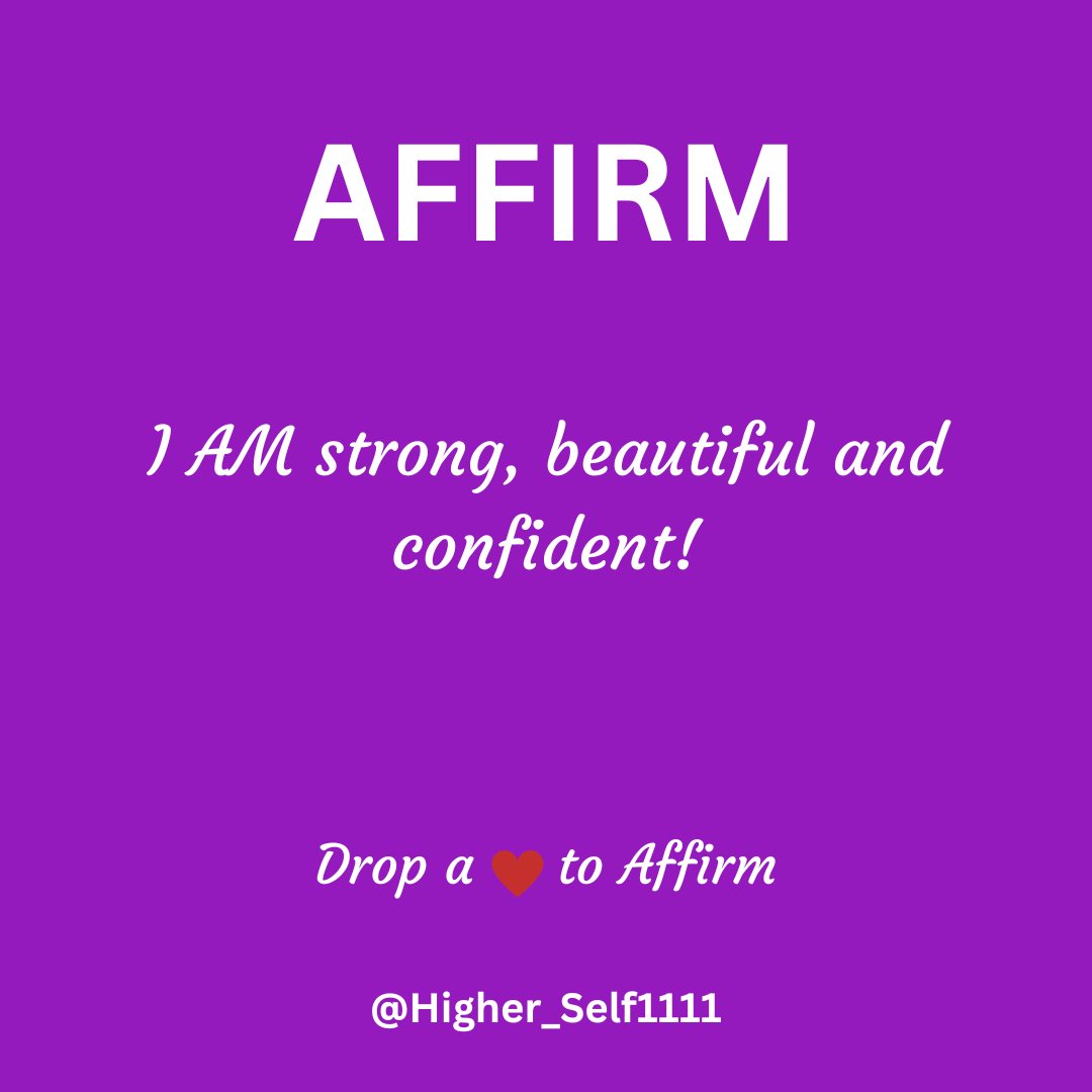 Drop a ♥️ to Affirm!