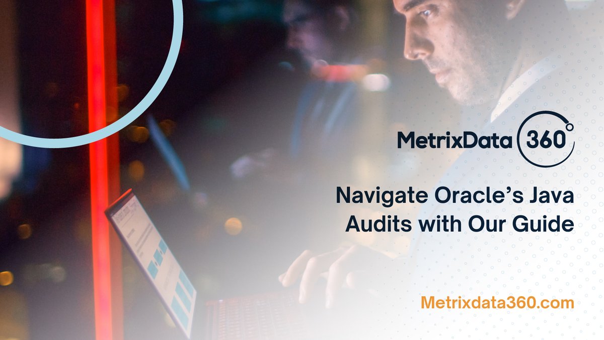 metrixdata360's tweet image. Oracle Java audit on the horizon? Our guide offers the roadmap to navigate successfully. #AuditAssistance #JavaCompliance hubs.li/Q02mCmdF0