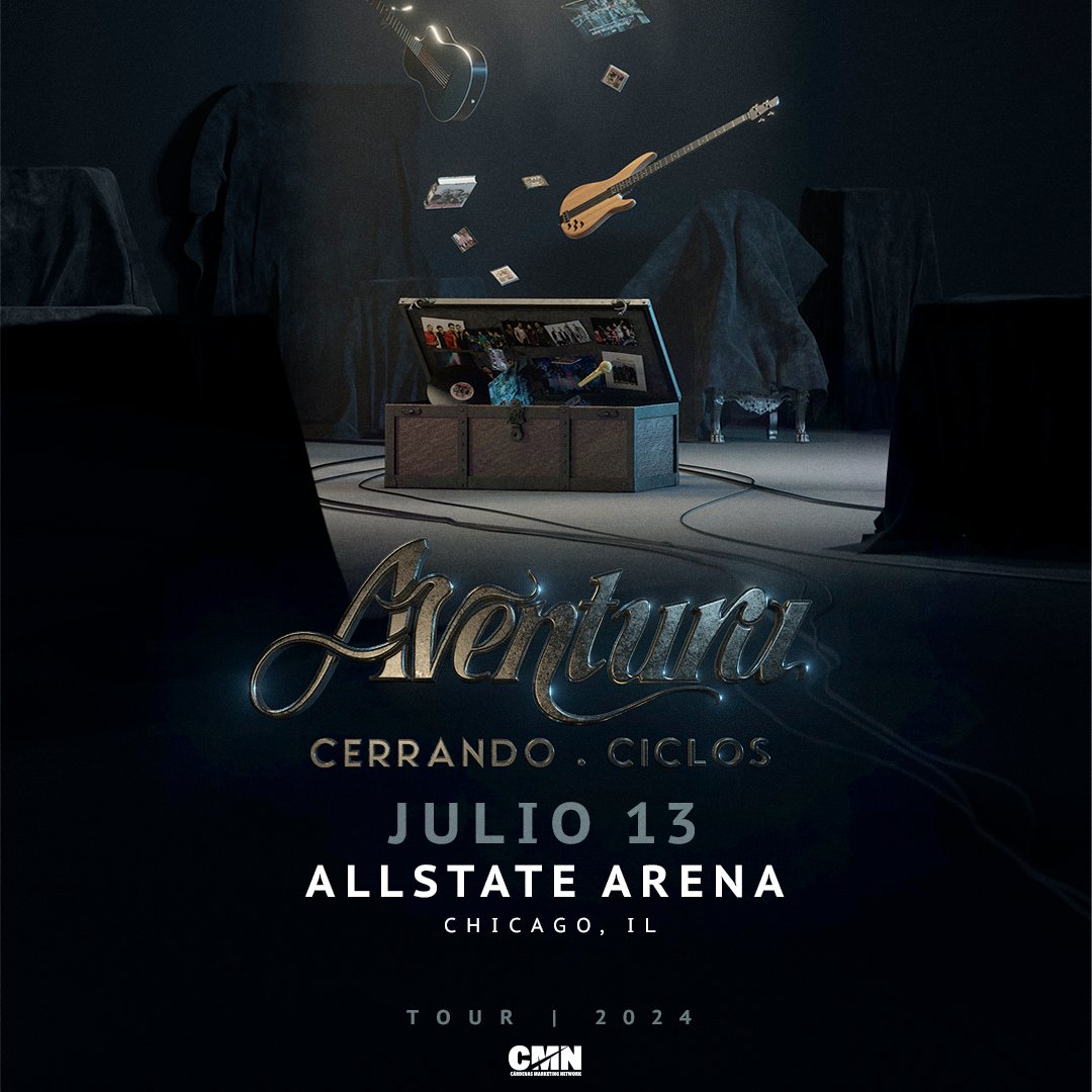 AllstateArena's tweet image. 🚨 Exciting news! AVENTURA has just added a third show on July 13! 🎉 Don't miss out on this epic event! Get your tickets now before they sell out! #AVENTURA #July13 #ConcertAlert