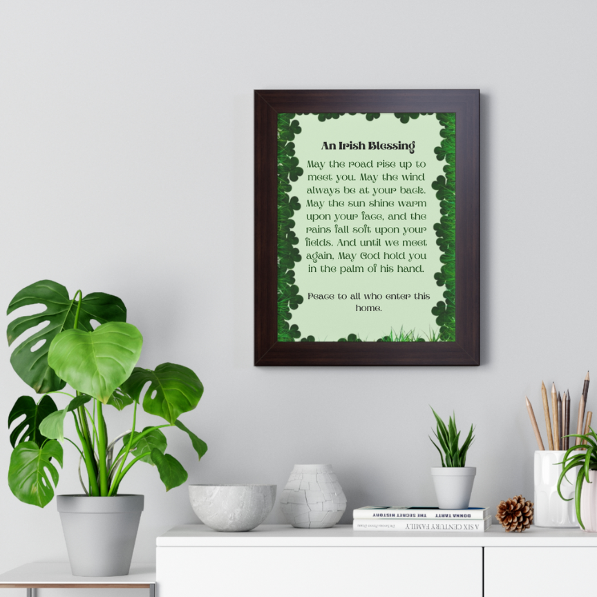 FGuasch74030's tweet image. Brand new item and product on a frame. Yes. It's the Irish Blessing that's available to purchase.
#art #houseblessing #irishblessing #homedecoration