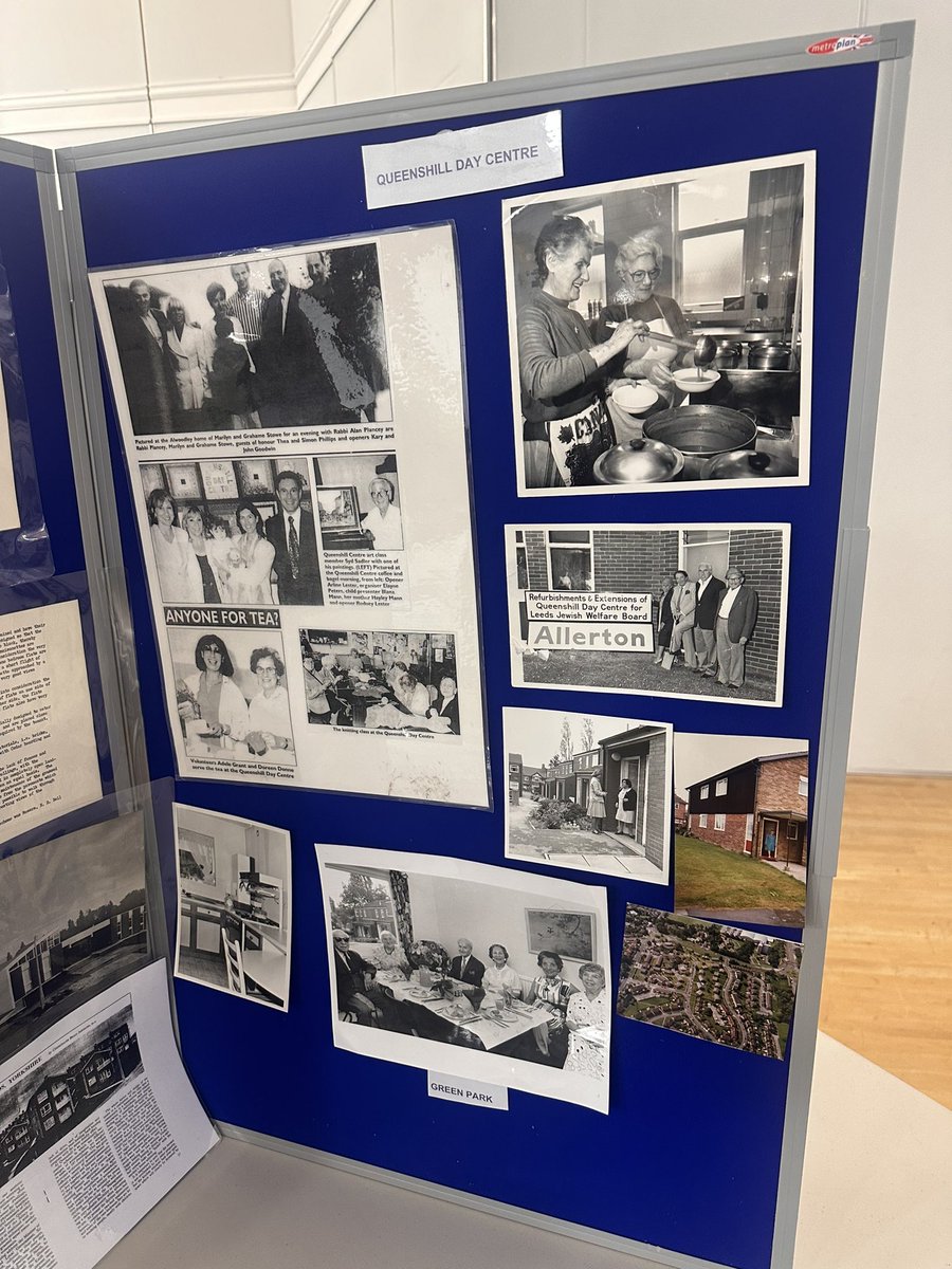 This evening we’re at the Leeds Jewish Living History Project event, displaying lots of things from our exciting and amazing history! Do you recognise people or places in these photos and documents? Do you recognise yourself? #ljha70