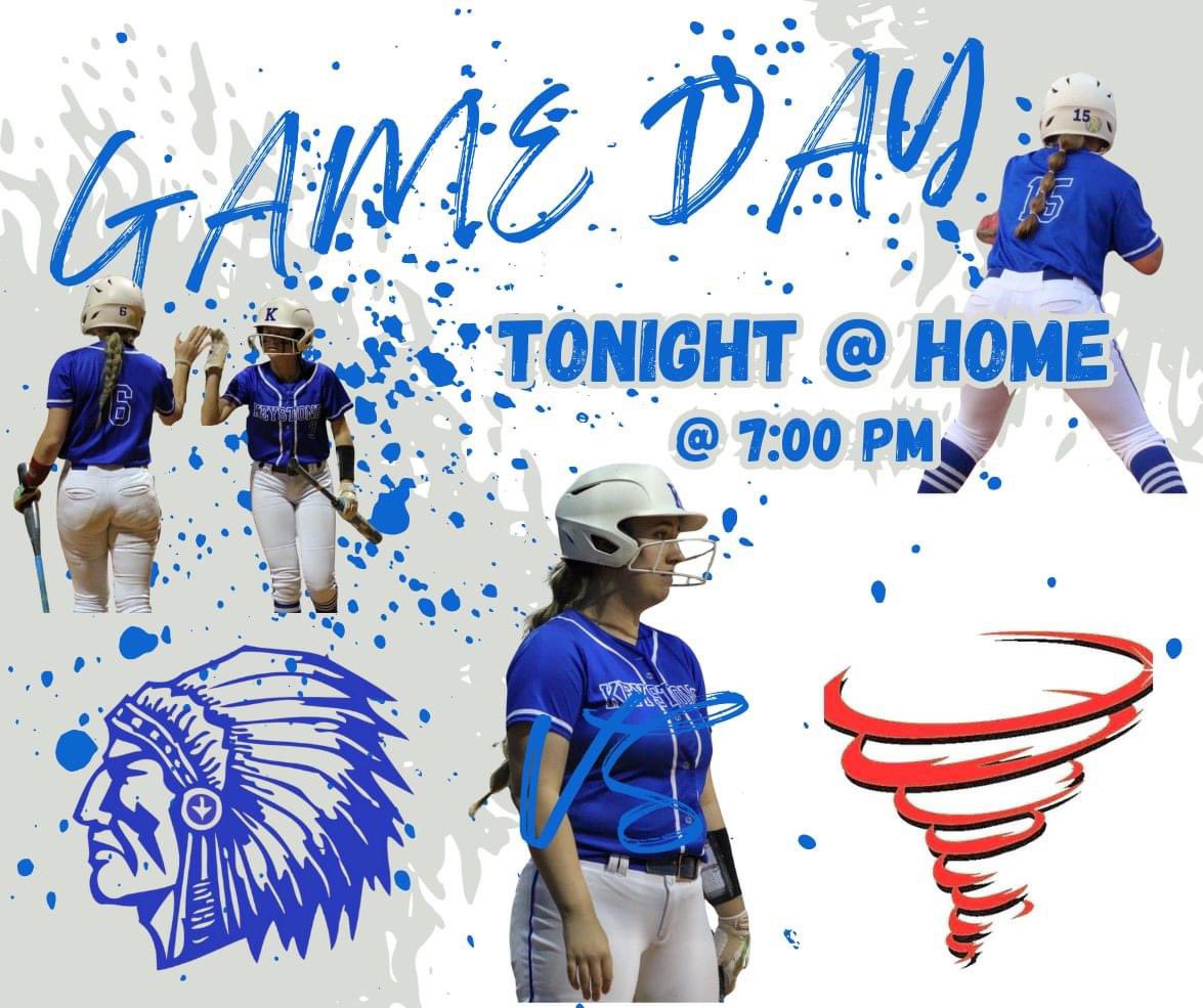 🥎 GAME DAY🥎 📍 KHHS Softball Complex ⏰ 7:00 PM 🎟️ Go Fan @AthleticsKhhs @KHHSIndians #indianstrong #newheights