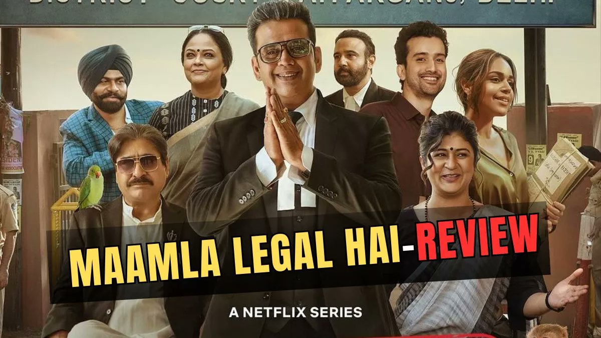 Mamla legal hai on NETFLIX Its one of the show that I m gonna miss. VD tyagi ( ravi kishan) is in finest form supported by Amazing other cast Comedy-drama gags inspired from real life incidences revolves around Some weird cases and also highlights complexity of legal system in…