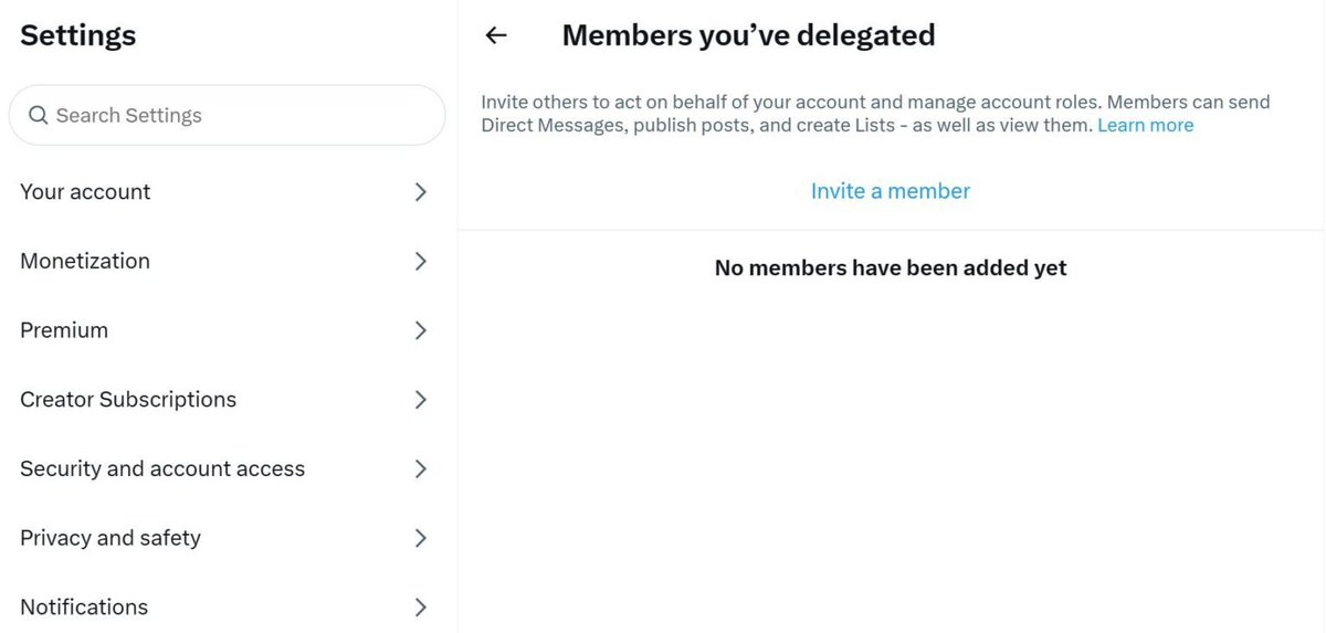 Be active on Twitter, without you needing to be active on Twitter. Twitter makes it easy to assign a Delegate. Your Magic executive assistant can like, tweet, follow, and reply without having access to your account. Check it out: getmagic.com/delegation/how…