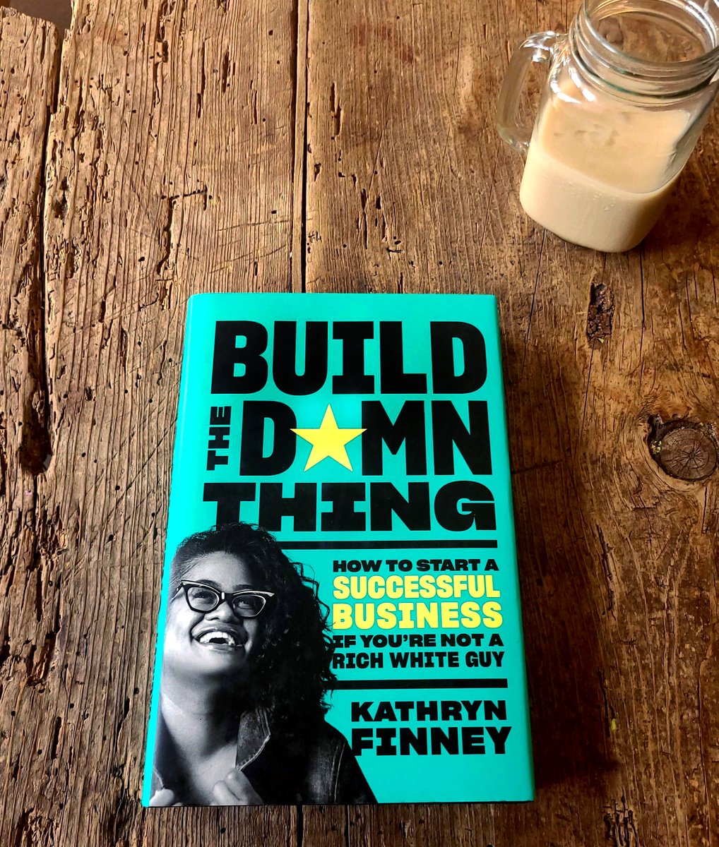 Overcome your naysayers and BUILD THE DAMN THING with entrepreneur @KathrynFinney's indispensable guide for diverse entrepreneurs. 💫