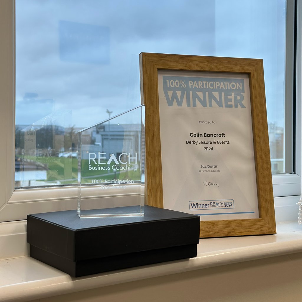 DLEVDerby's tweet photo. Massive congratulations to our MD Colin Bancroft for winning the 100% participation award with Reach Business Coaching.

Thank you for your hard work! 

#DLEV #REACH https://t.co/TvNWcCzhzU